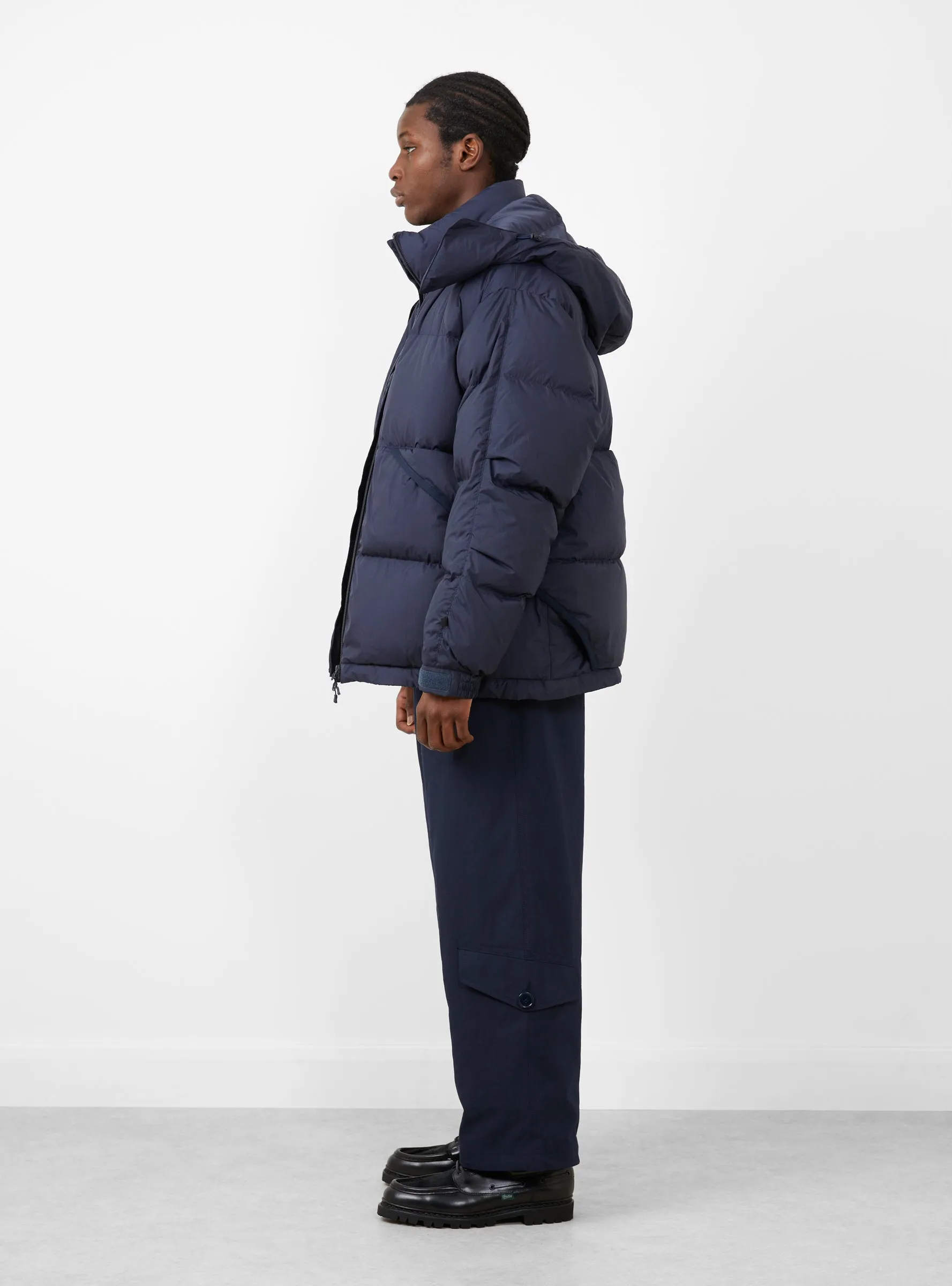 Tech Alpine Down Parka Navy