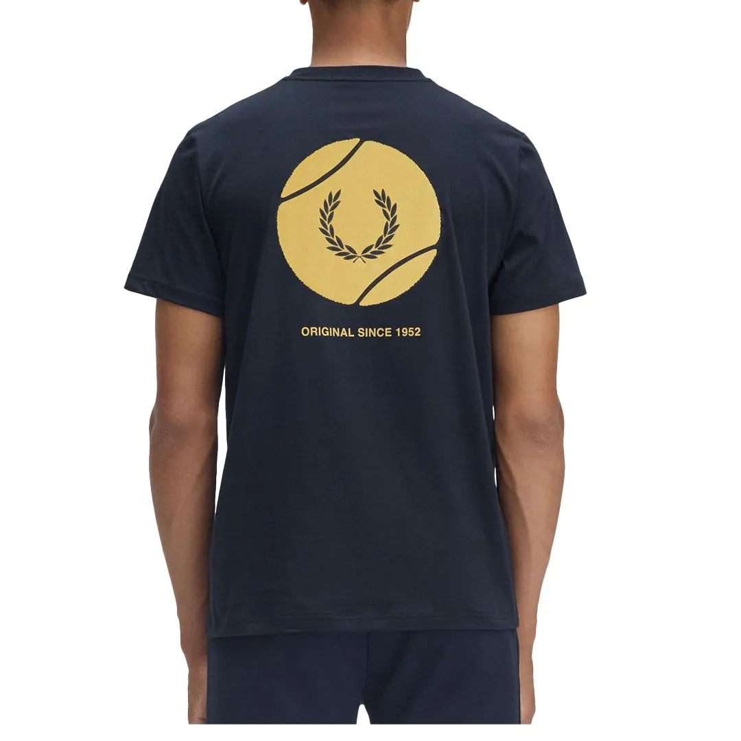 TENNIS GRAPHIC TEE NAVY