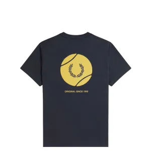TENNIS GRAPHIC TEE NAVY