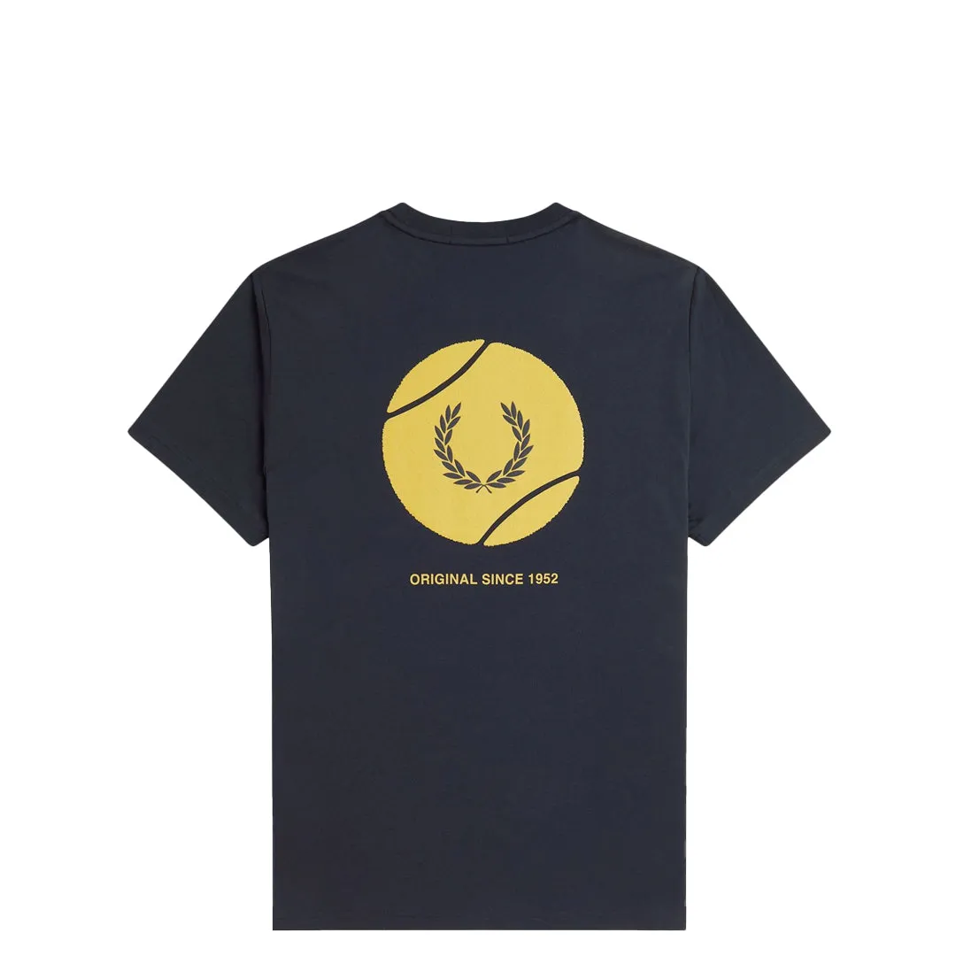 TENNIS GRAPHIC TEE NAVY