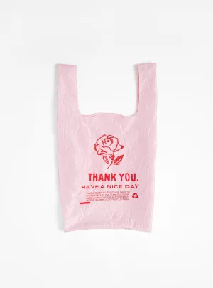 Thank you Bag Rose on Pink