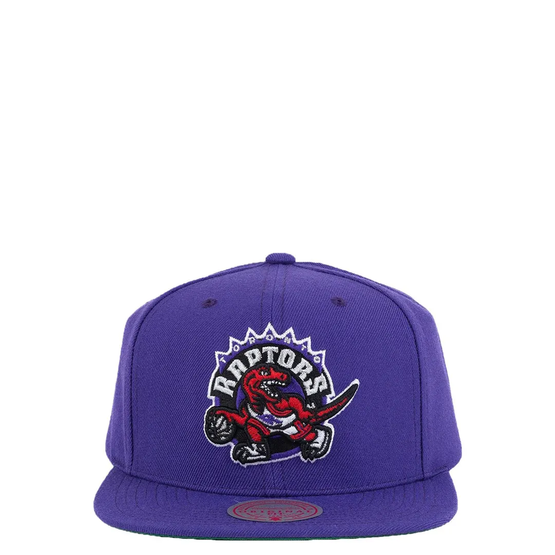 TORONTO RAPTORS HARDWOOD CLASSIC SNAPBACK PURPLE