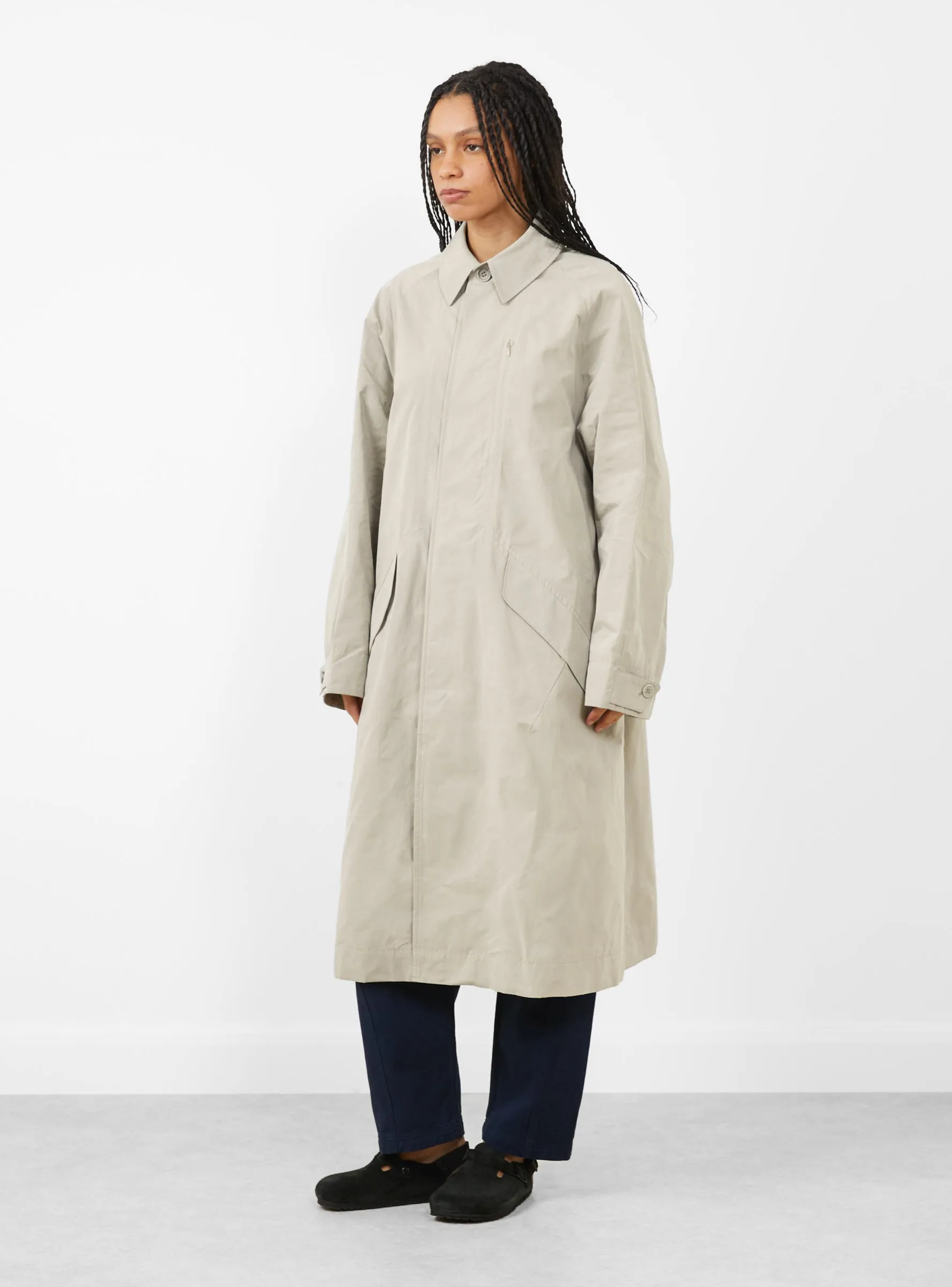 Tyrell Trench Coat Stone