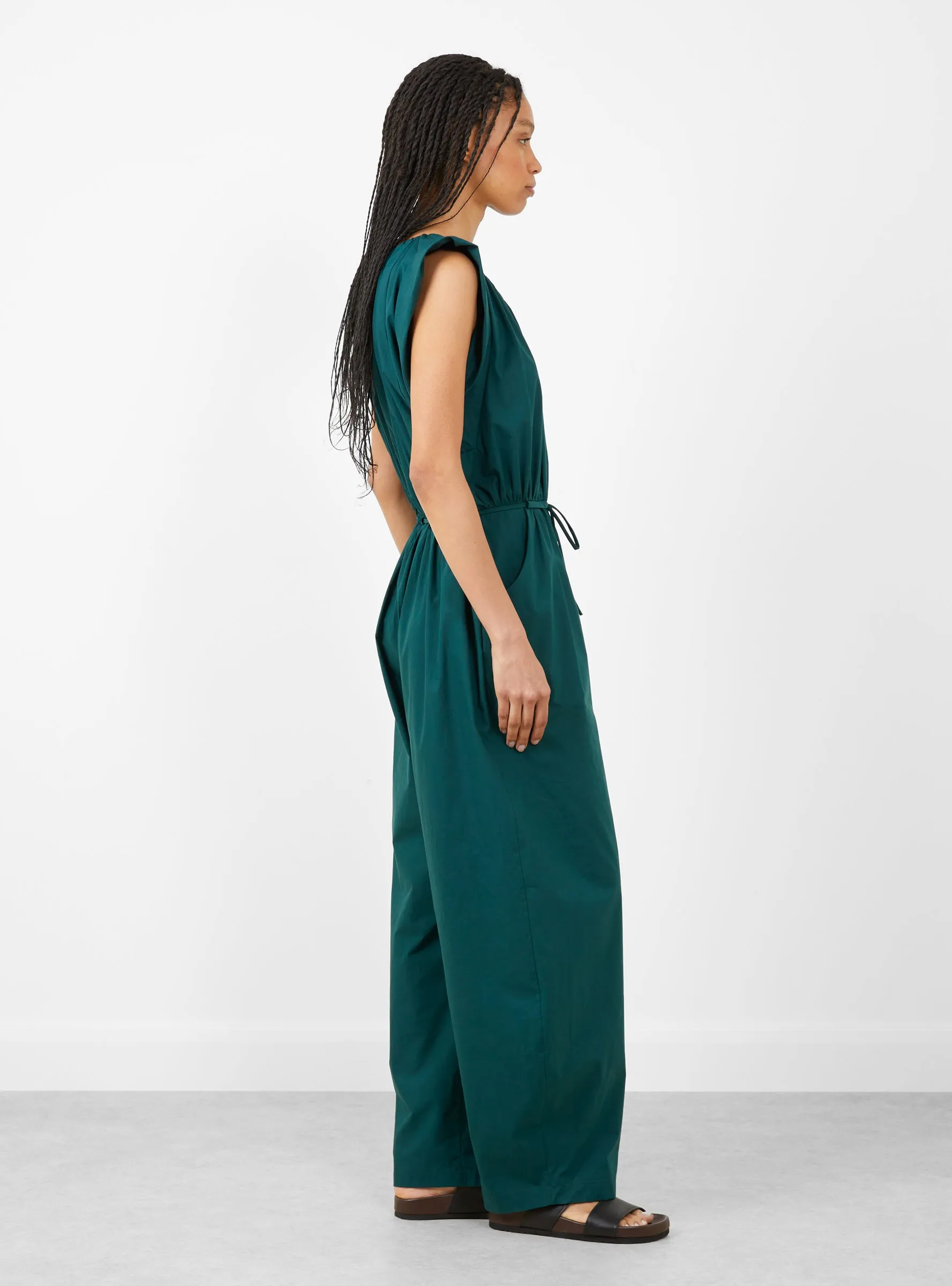 Valencia Jumpsuit Dark Juniper