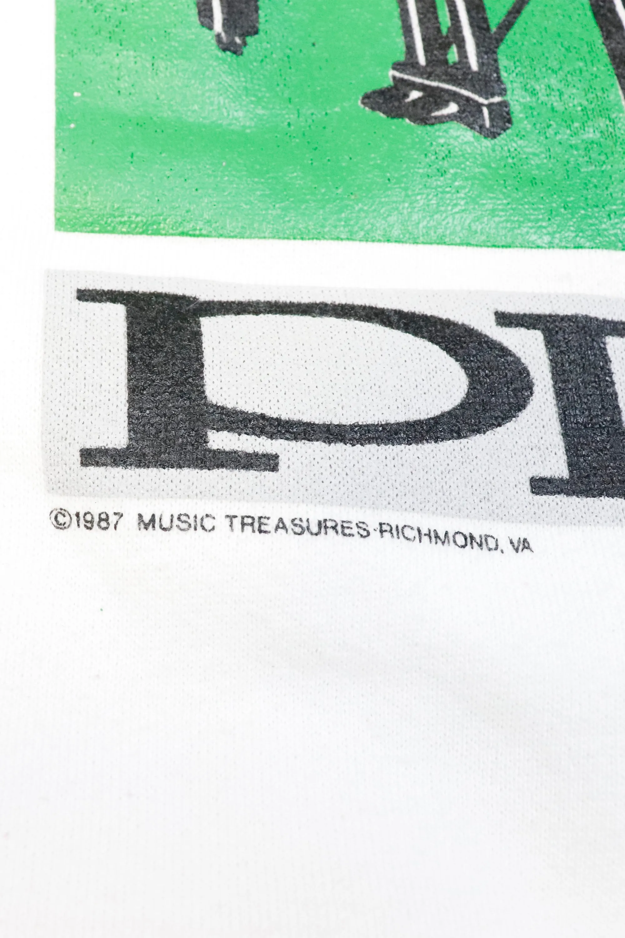 Vintage 1987 Piano Graphic Sweatshirt