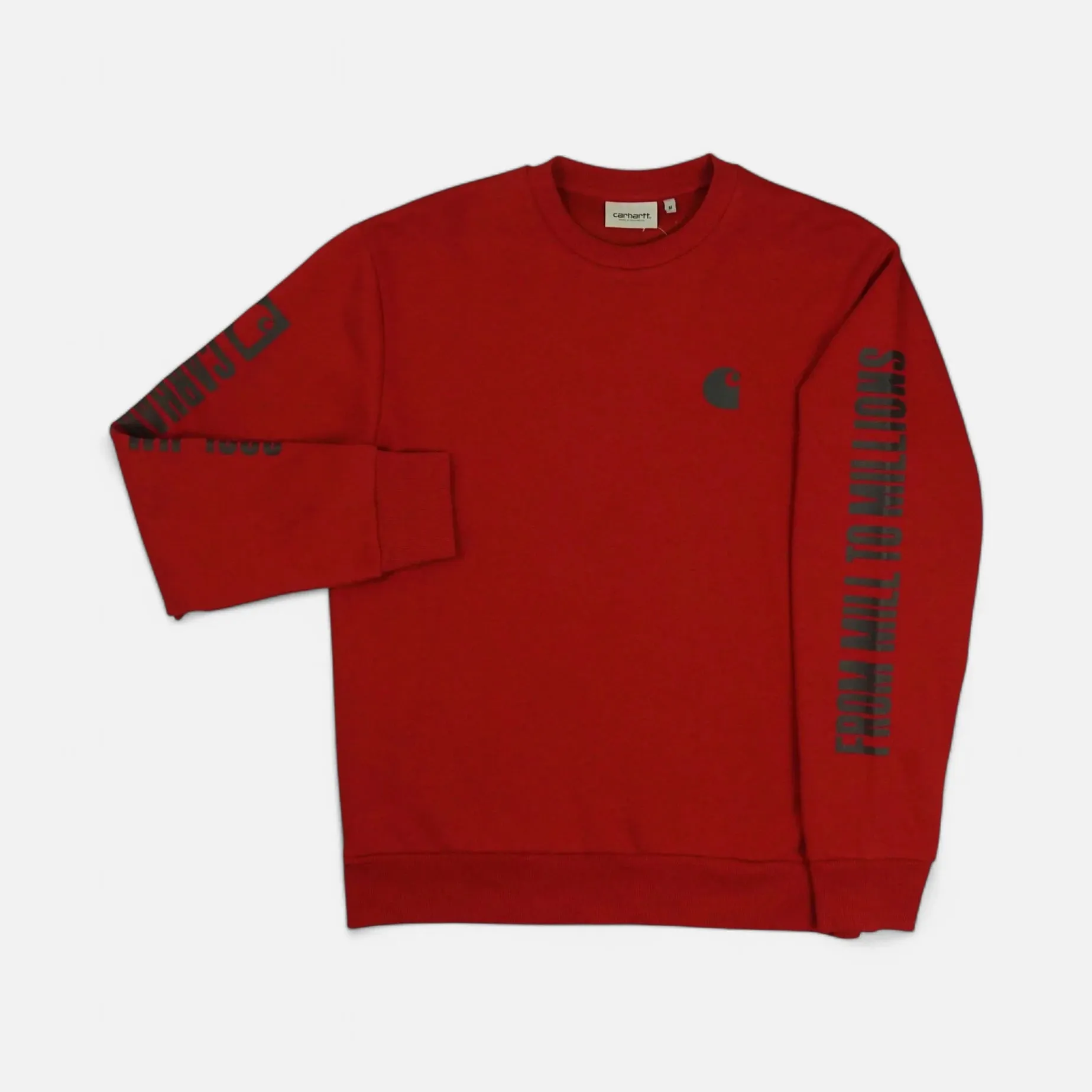 Vintage Carhartt Red Sweatshirt (M)