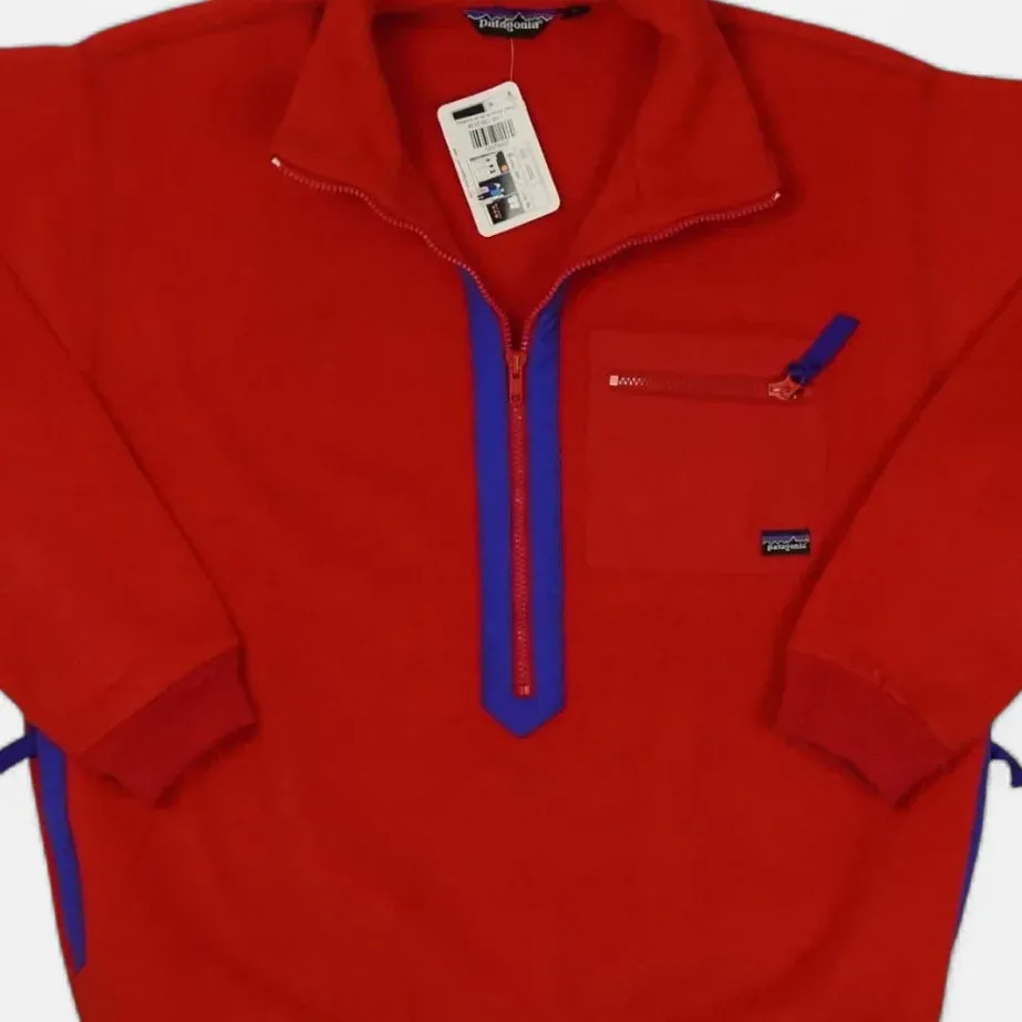 Vintage Patagonia Red Half Zip Fleece (XL)