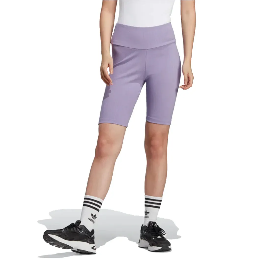 WOMEN'S ADICOLOR ESSENTIALS SHORT LEGGINGS PURPLE