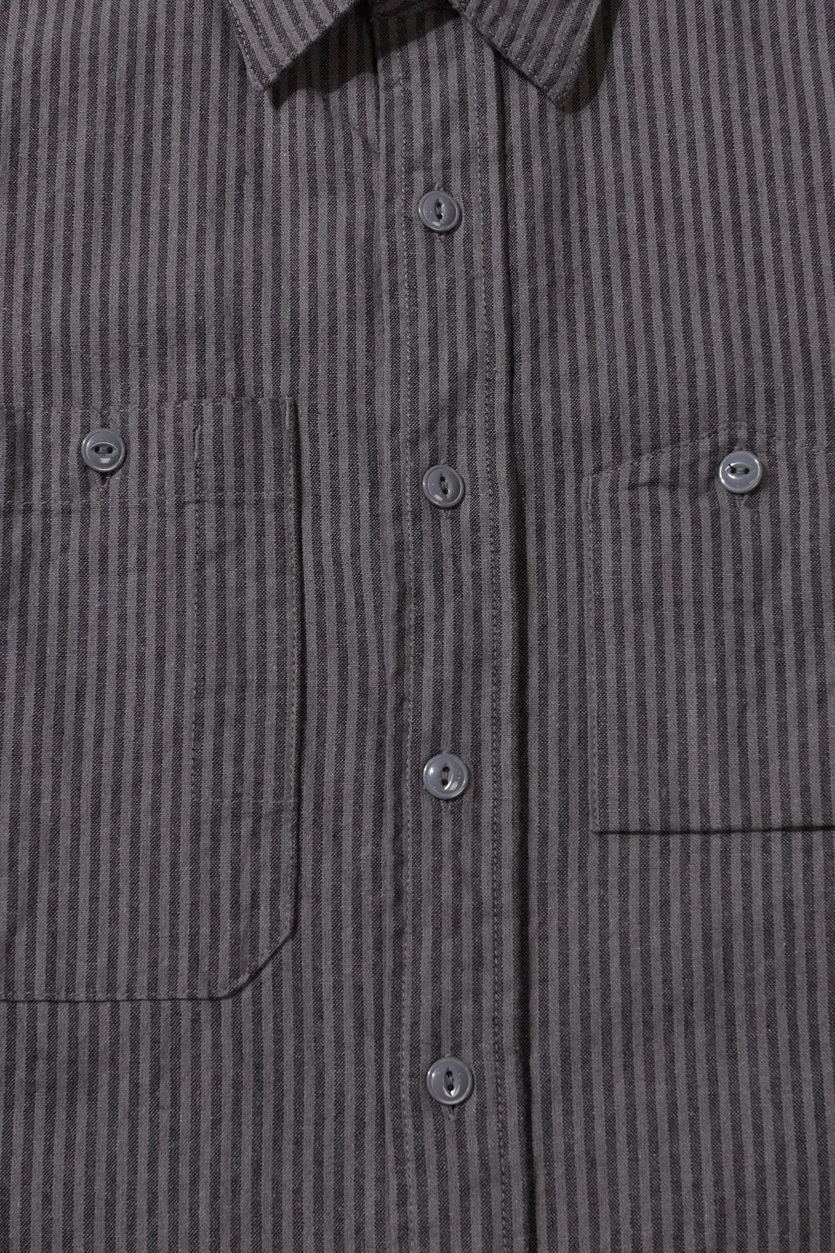 Work Shirt - Charcoal/Grey LC Stripe