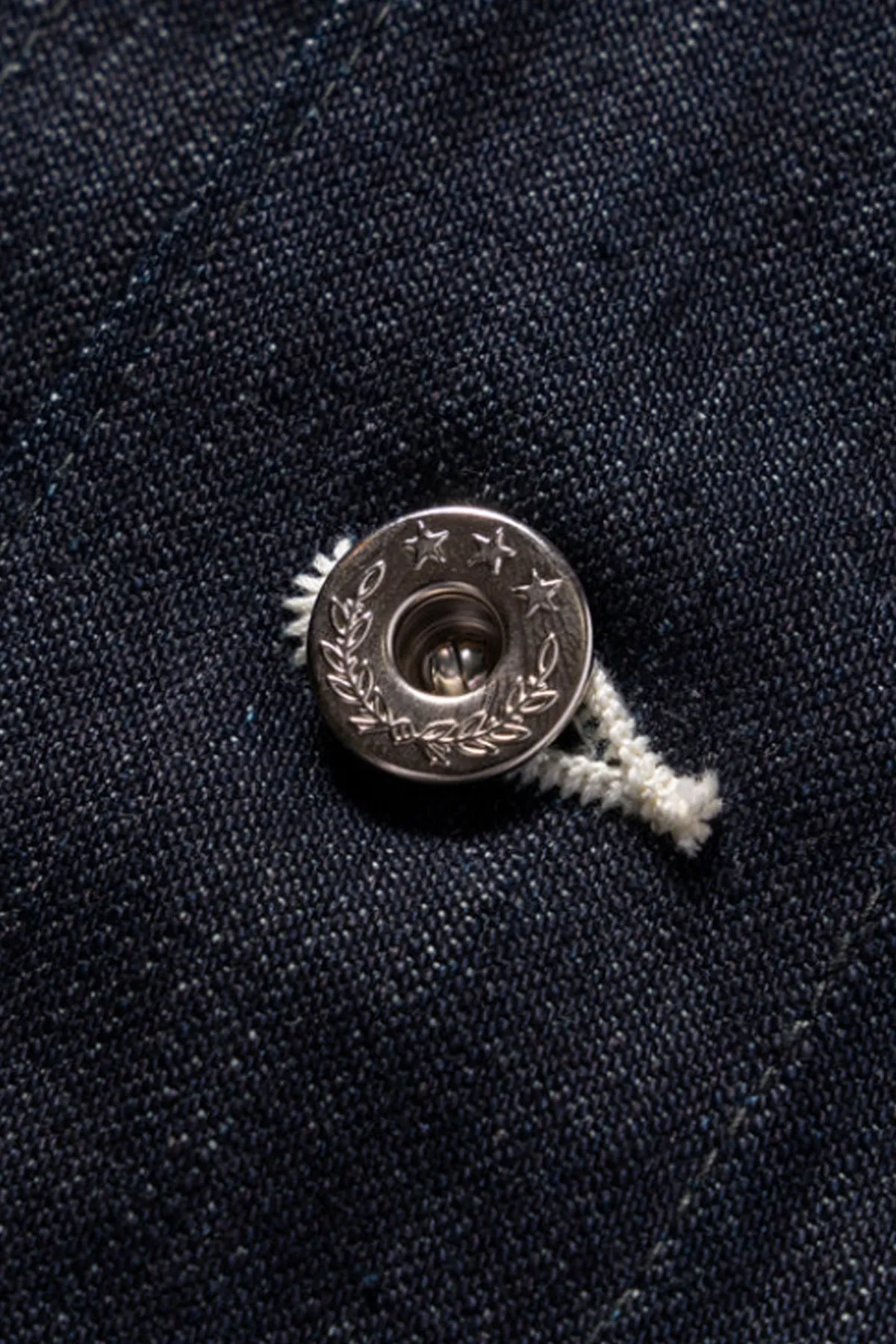 WWII Denim Chore Coat - Indigo